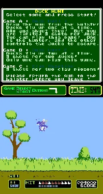 PlayChoice-10: Duck Hunt screen shot game playing